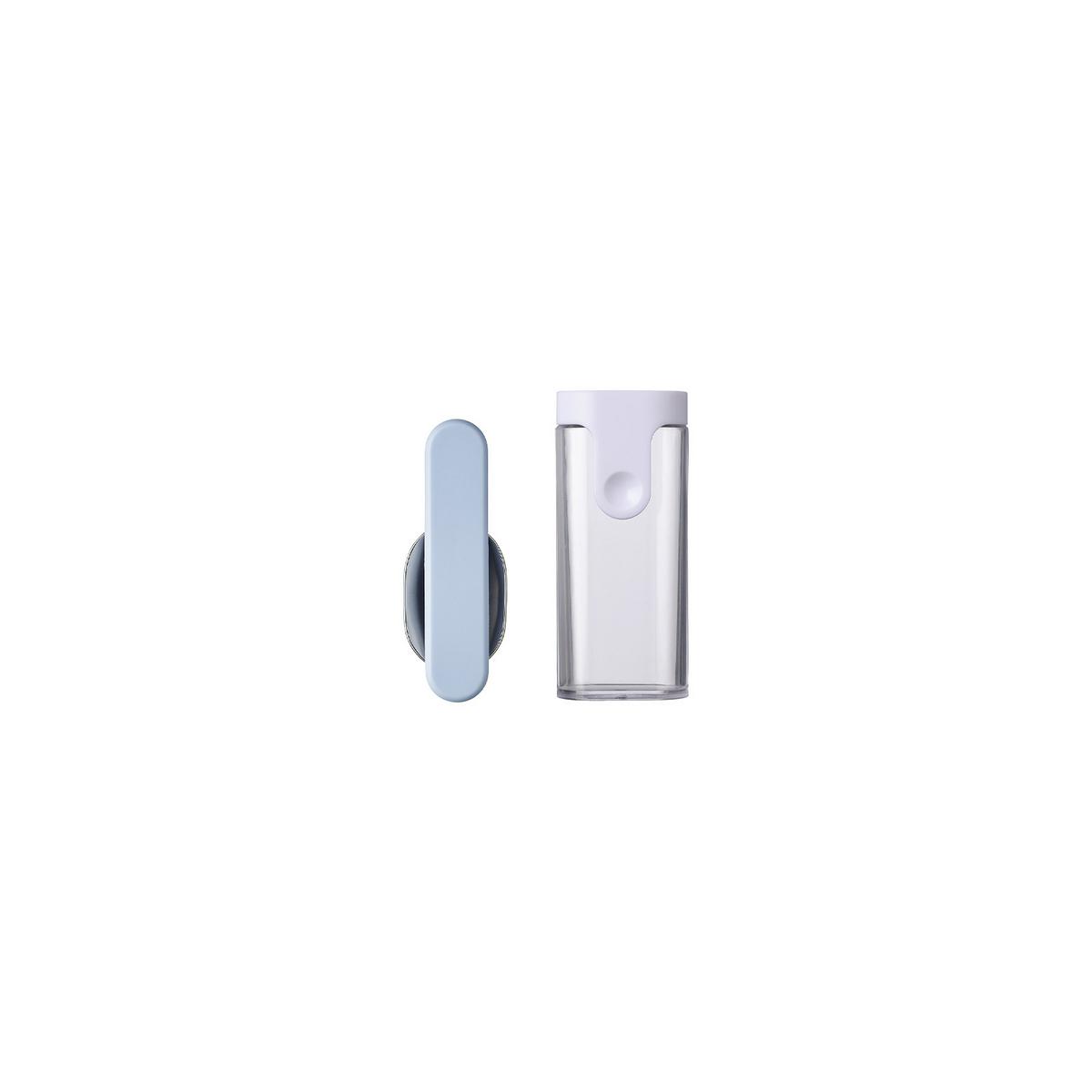 FALTBARER LÖFFEL Ellipse Nordic Blue New - Hellblau, Kunststoff/Metall - Mepal