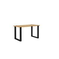 SCHREIBTISCH MALTESA 138x67x75,3 cm Bürotisch Computertisch, Eiche Artisan - Eiche Artisan, Holzwerkstoff (67/138/75.3cm) - MASSENO