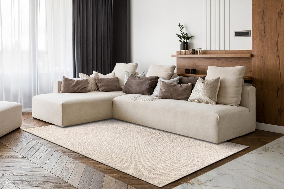 TEPPICH Casablanca washable 160/230 cm - Creme, Textil (160/230cm) - rugsX