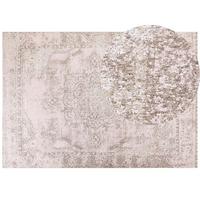 KURZFLOR-TEPPICH Matarim 230/160 cm - Pink, Textil (160/230cm) - Beliani