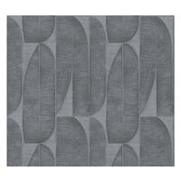 VLIESTAPETE Schwarz 53/1005 cm - Schwarz, Textil (53/1cm) - KUNSTLOFT
