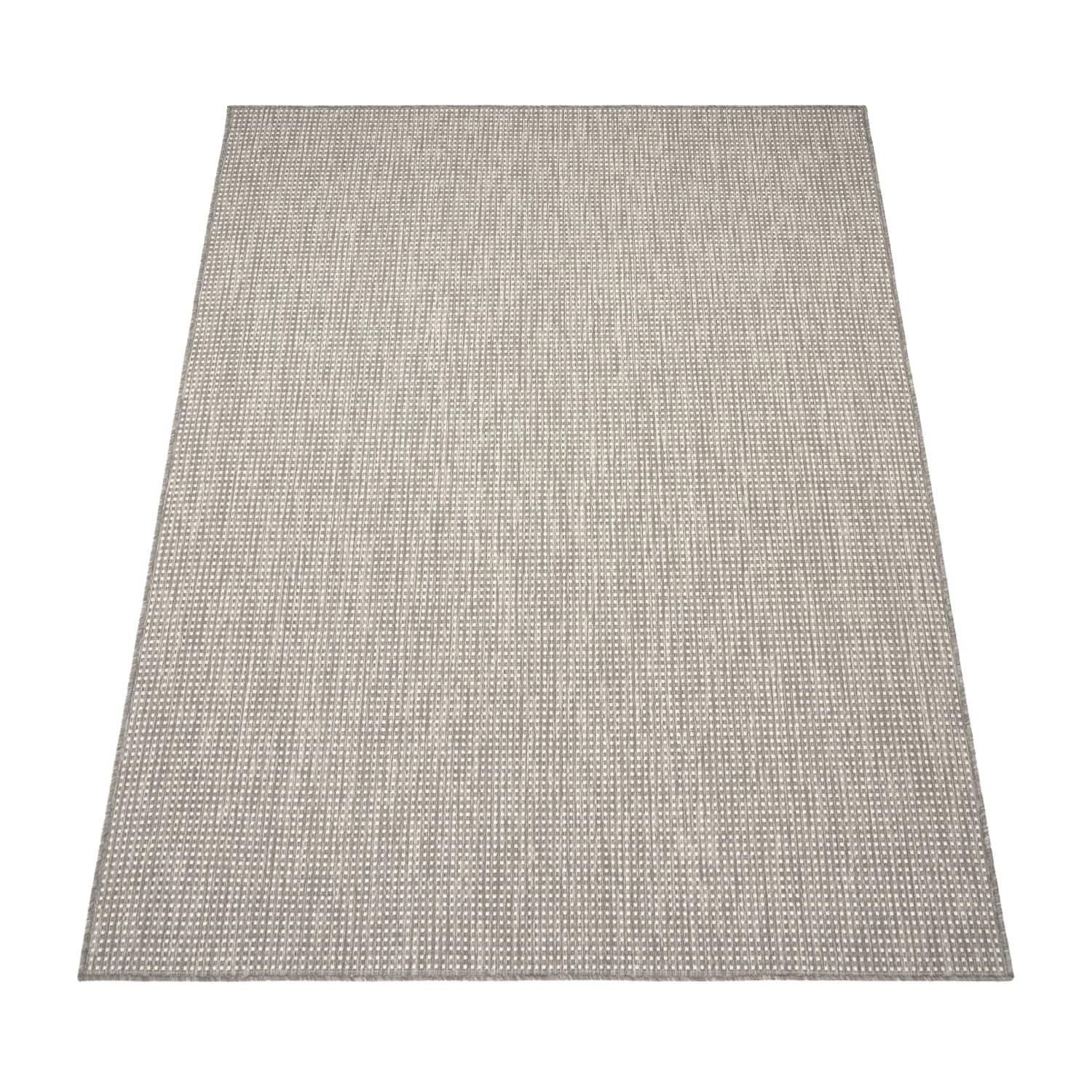 OUTDOORTEPPICH, in Naturoptik, Grau, 120 x 160 cm - Grau, Textil (160/120cm) - KADIMA DESIGN