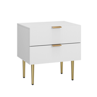 NACHTTISCH Weiß 53/41.30/52.50 cm - Weiß, Holzwerkstoff (41/53/53cm) - Urban Meuble