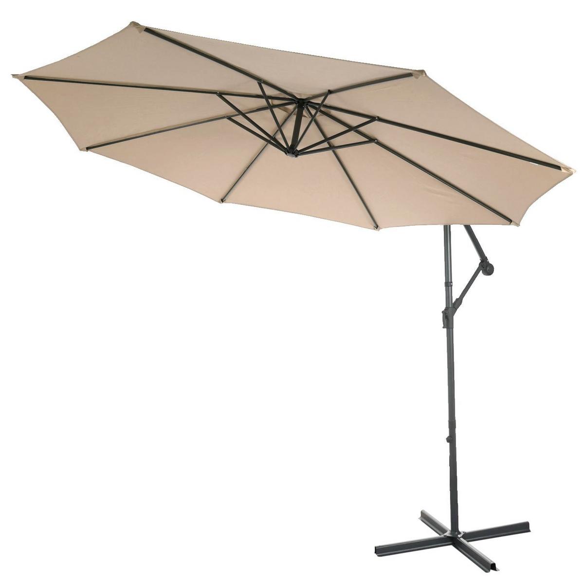 AMPELSCHIRM NEIGBAR Beige - Beige, Textil (360/295cm) - MCW