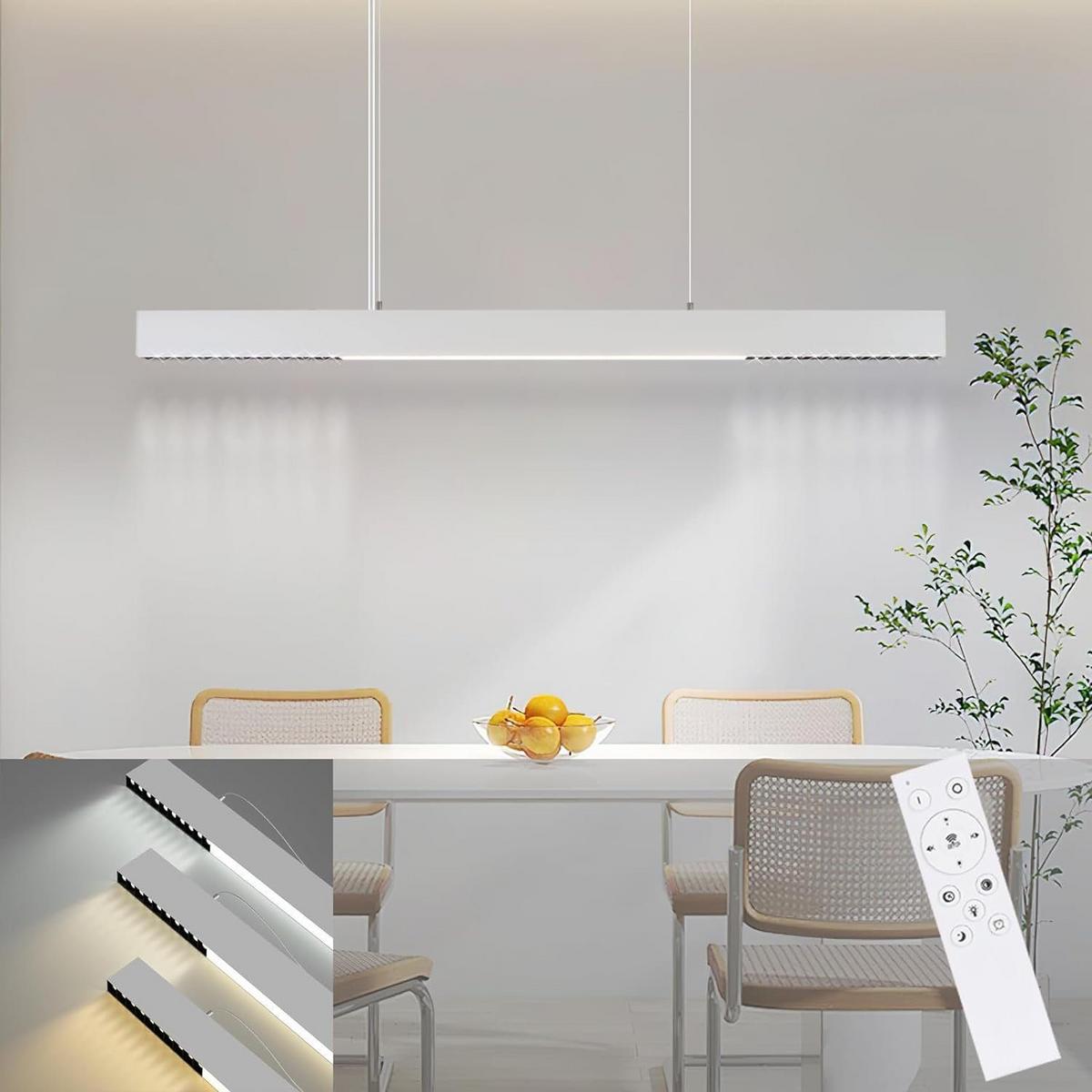 PENDELLEUCHTE Aura 107/4/160 cm - Weiß, Metall (107/4/160cm) - Nettlife