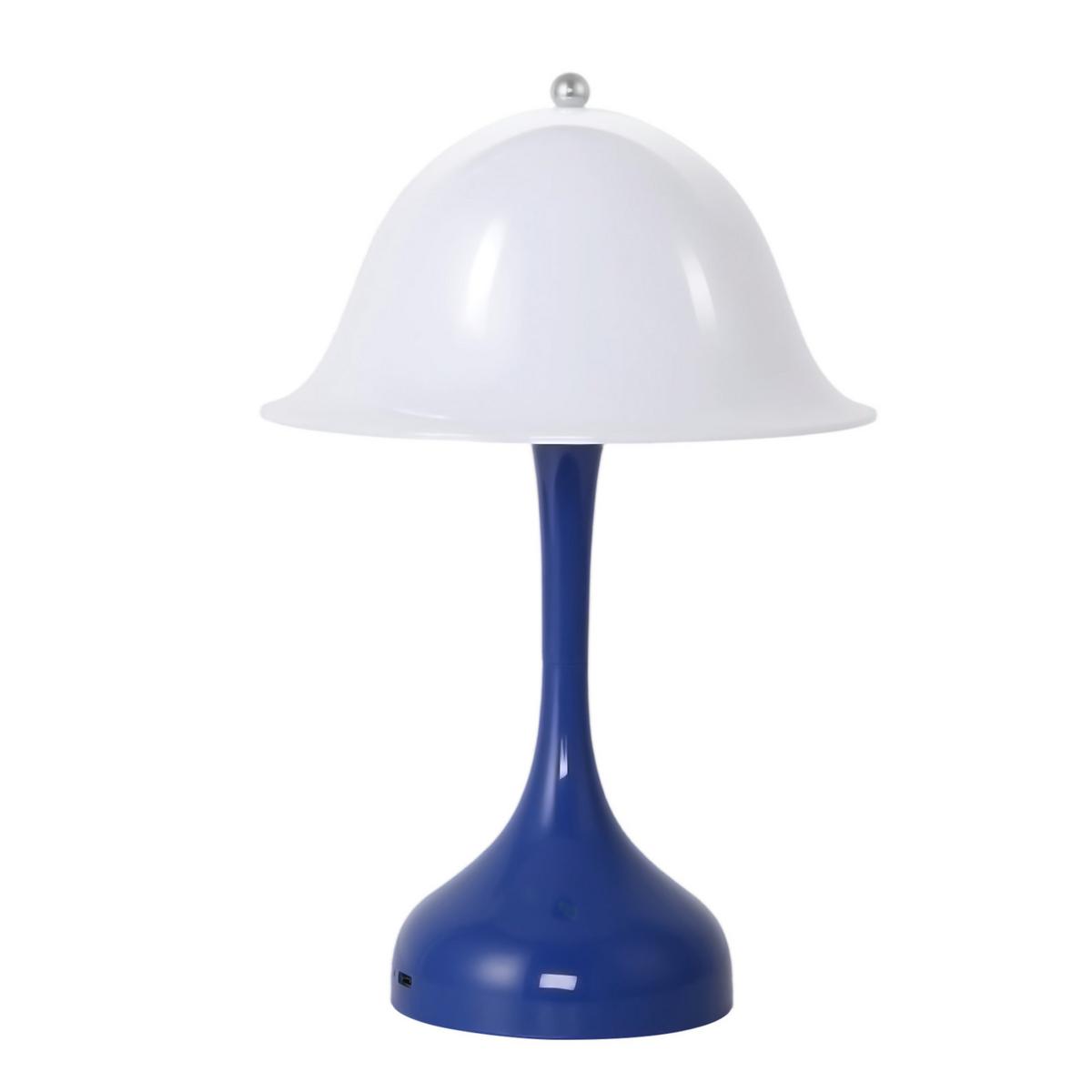 LED-TISCHLEUCHTE BRUNO Ⅲ 25/9/16 cm - Blau, Metall (25/9/16cm) - Nettlife
