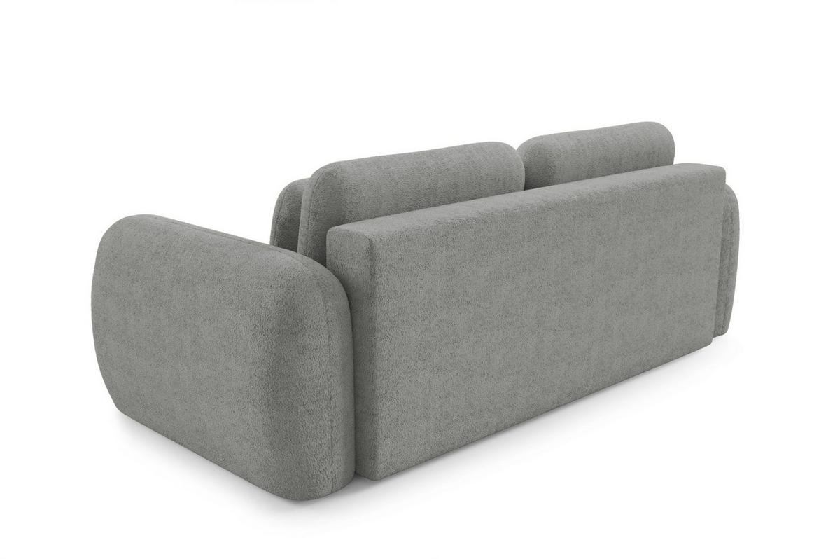 SCHLAFSOFA Caria - Grau, Holzwerkstoff/Textil (266/95/110cm) - Fun Möbel
