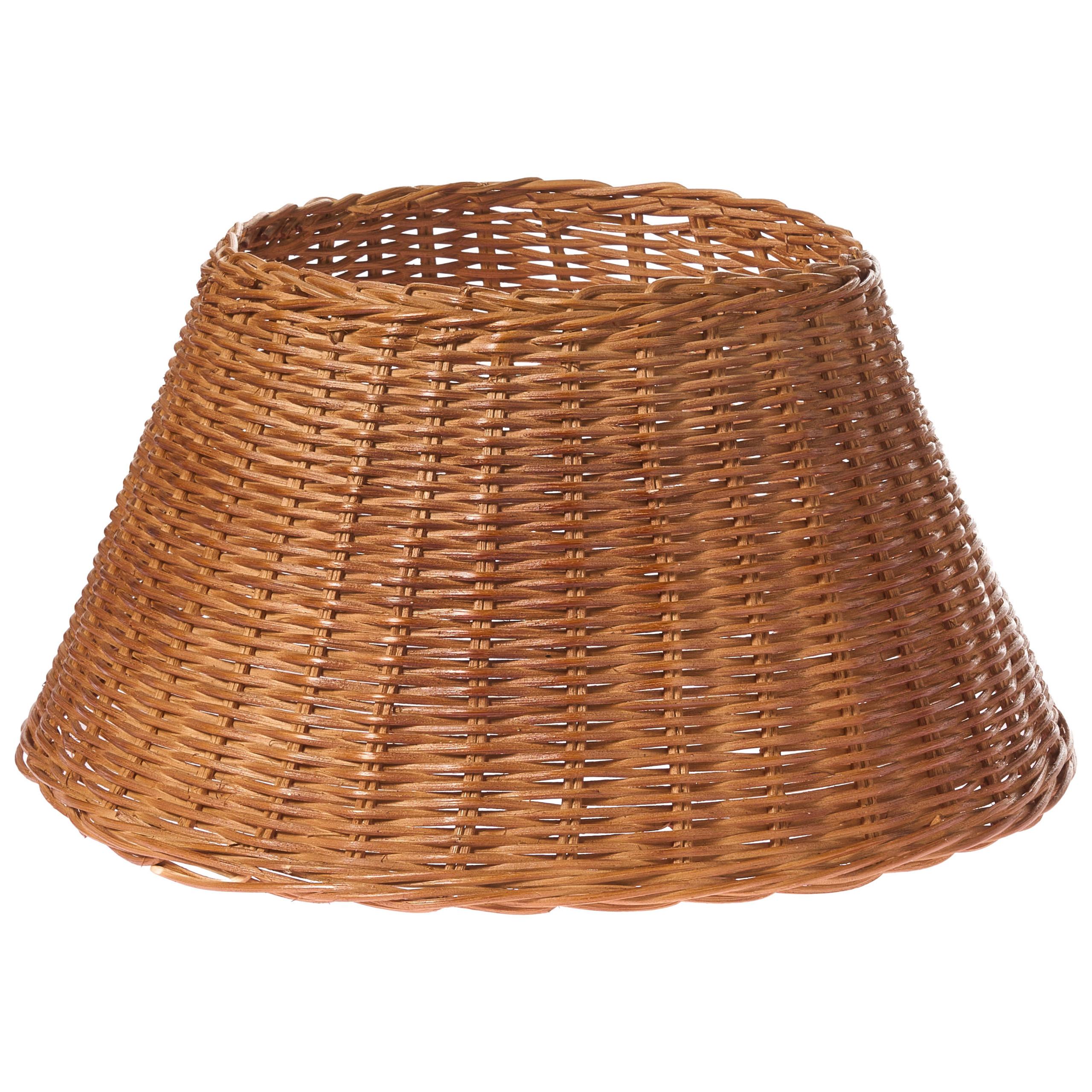 WEIHNACHTSBAUMKRAGEN 24 cm Naturfarben Flocon - Naturfarben, Naturmaterialien (24cm) - Beliani