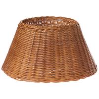 WEIHNACHTSBAUMKRAGEN 24 cm Naturfarben Flocon - Naturfarben, Naturmaterialien (24cm) - Beliani
