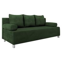 SCHLAFSOFA Dover Cord - Chromfarben/Grün, Holz/Kunststoff (192/86/80cm) - MIRJAN24