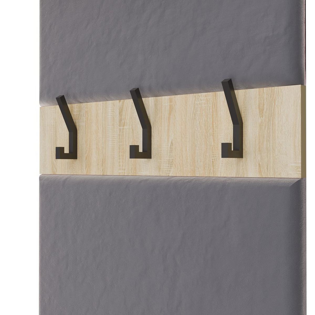 GARDEROBENSCHRANK modern, Schrank Set Kleiderschrank - Schuhschrank Sonoma Eiche 150/238/35 - Sonoma Eiche, Holzwerkstoff (150/238/35cm) - RAUMHIRSCH FURNITURE