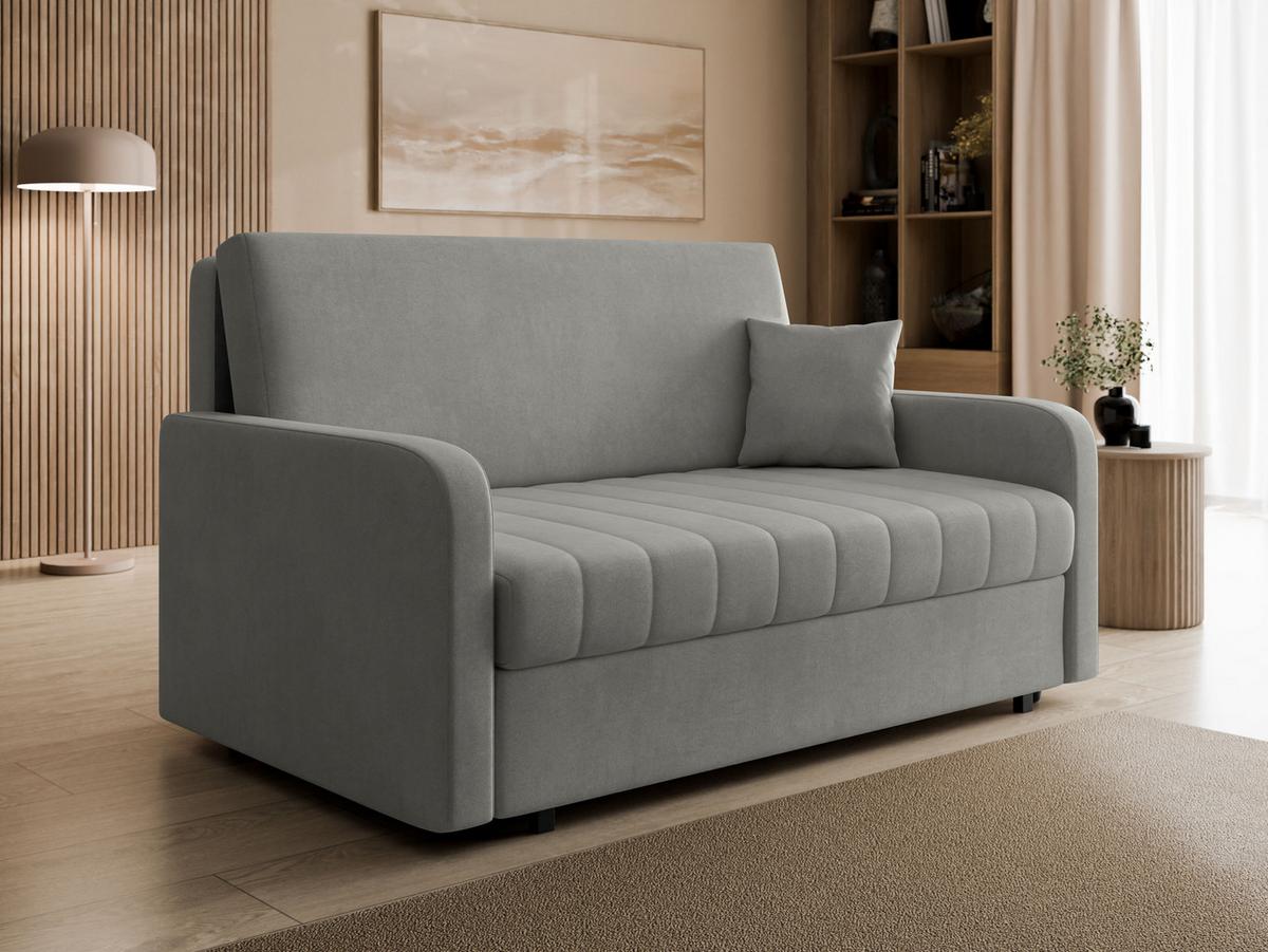 SCHLAFSOFA Viva Silk IV - Schwarz/Grau, Holz/Textil (172/85/98cm) - MIRJAN24