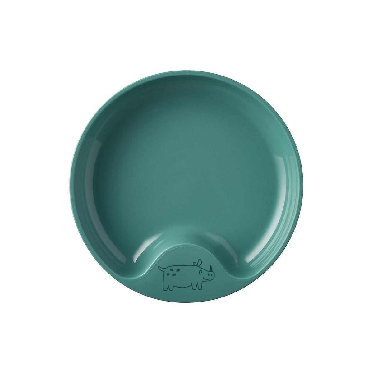 BABYGESCHIRR Mio deep turquoise 3er Set - Türkis, Kunststoff (10.5/18/20cm) - Mepal