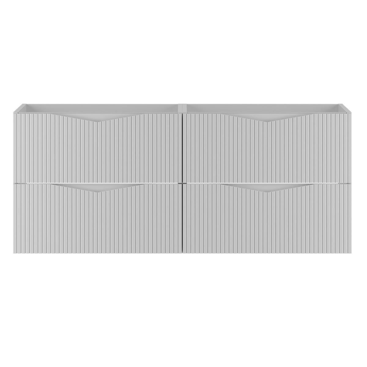 WASCHTISCHUNTERSCHRANK 120cm Tao Weiß - Weiß, Holzwerkstoff (120/50/46.5cm) - Petits-meubles