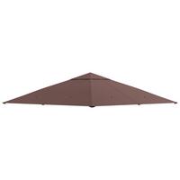PAVILLON-ERSATZDACH Polyester Kaffee - Braun, Kunststoff (298/1/298cm) - Outsunny