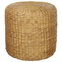 POUF Naturfarben Bichir - Naturfarben, Naturmaterialien (40/40/40cm) - Beliani