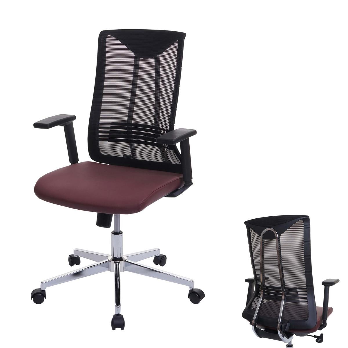 BÜROSTUHL Rot - Rot, Textil (65/110/66cm) - MCW