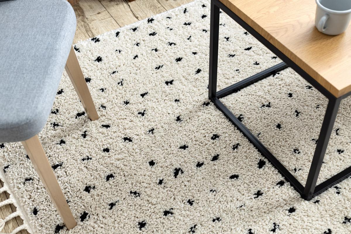 TEPPICH Berber 120/170 cm - Creme, Textil (120/170cm) - rugsX