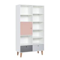 BÜCHERREGAL Holz Rose - Braun, Holzwerkstoff (45/201.5/105cm) - Petits-meubles