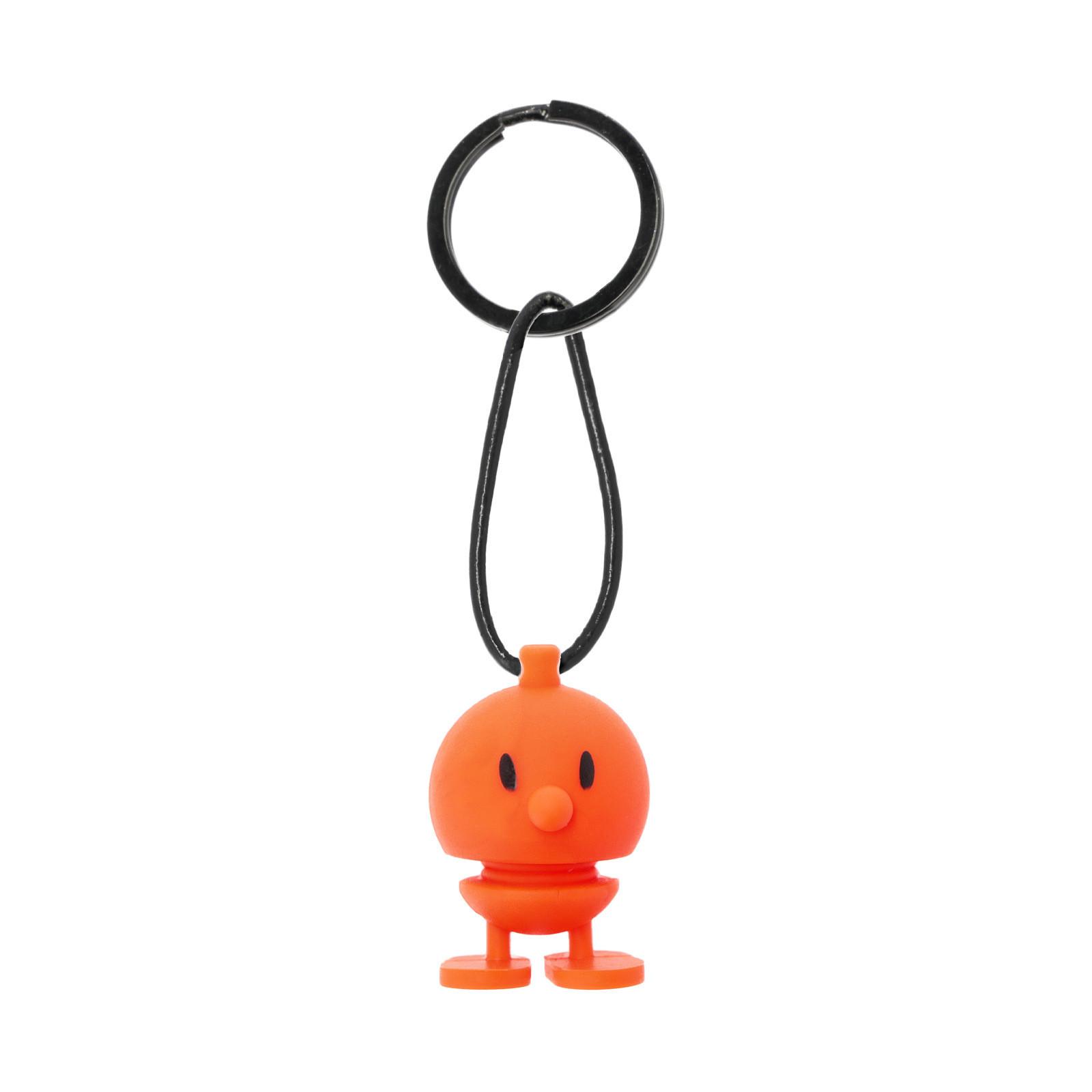 SCHLÜSSELANHÄNGER Bumble orange 3 x 1,5 cm - Orange, Kunststoff (2/3/2cm) - Hoptimist