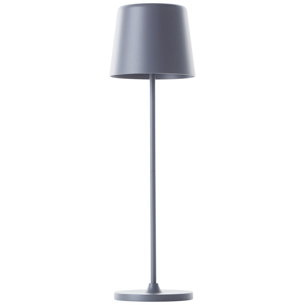 AUSSENTISCHLEUCHTE Kaami G90939/22 - Grau, Metall (10/10/37cm) - Brilliant
