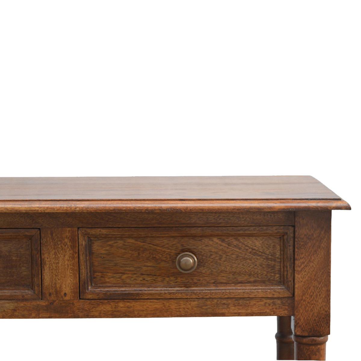 KONSOLENTISCH Flur - Braun, Holz (150/40/90cm) - Artisan Furniture