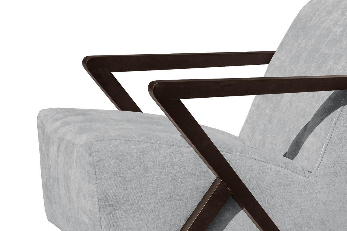 SESSEL LEBRON, hellgrau - Hellgrau, Holzwerkstoff/Textil (65/82/79cm) - Wozimo
