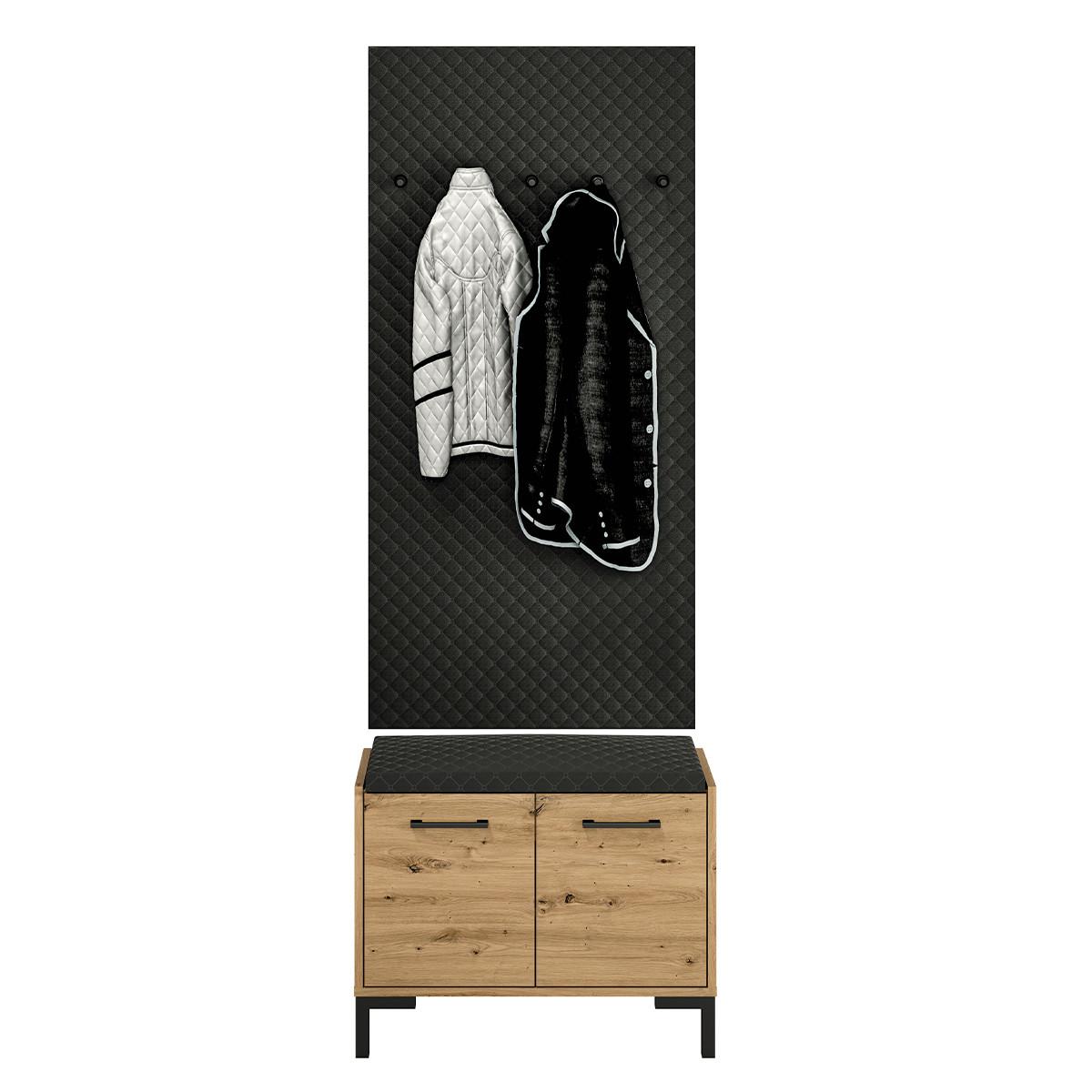 VITRINE Liora Holz - Braun, Holzwerkstoff (70/54/34cm) - Petits-meubles