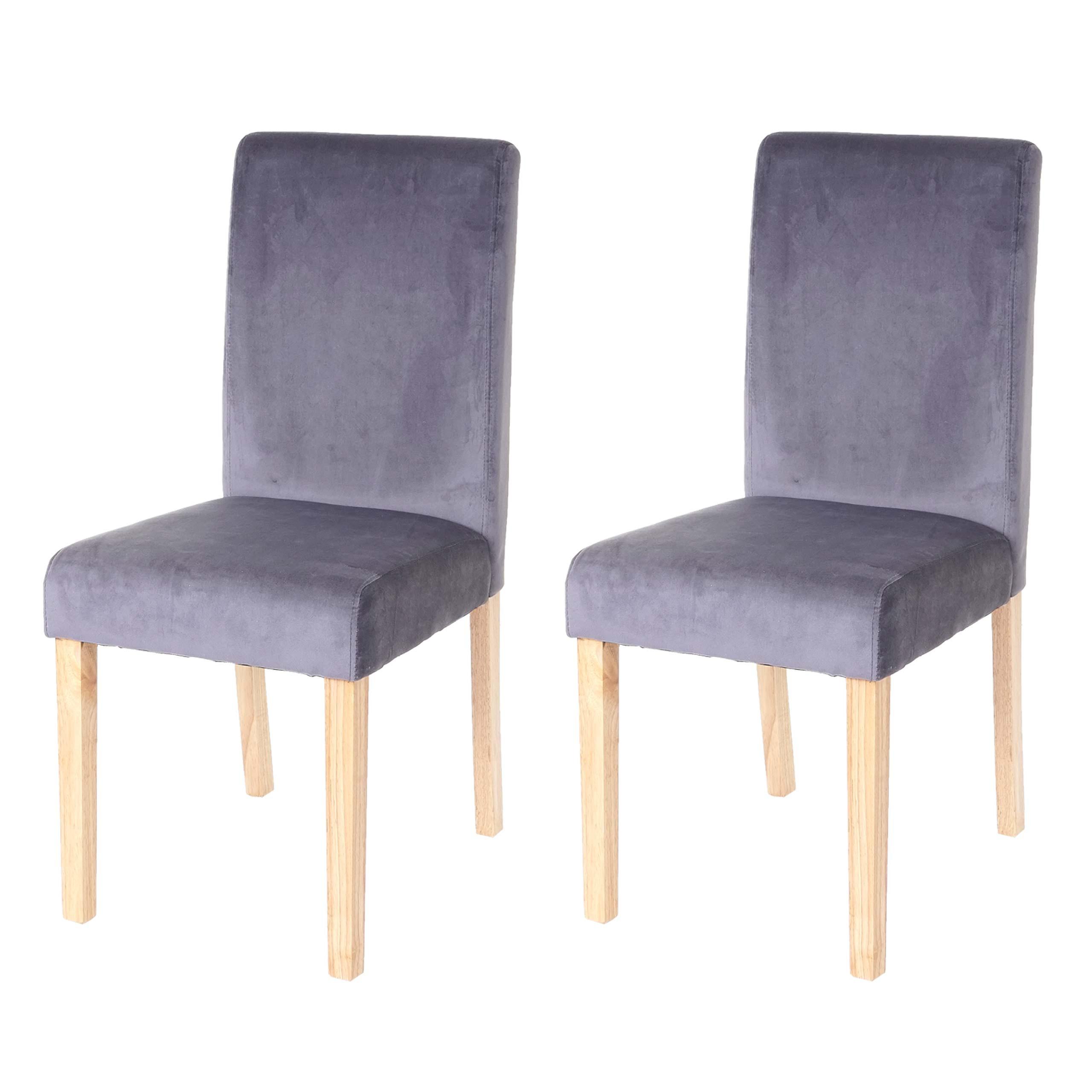 ESSZIMMERSTUHL Grau 2er-Set - Grau, Textil (43/90/56cm) - MCW