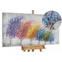 ÖLGEMÄLDE 140/70 cm - Multicolor, Holz/Textil (140/70cm) - KUNSTLOFT
