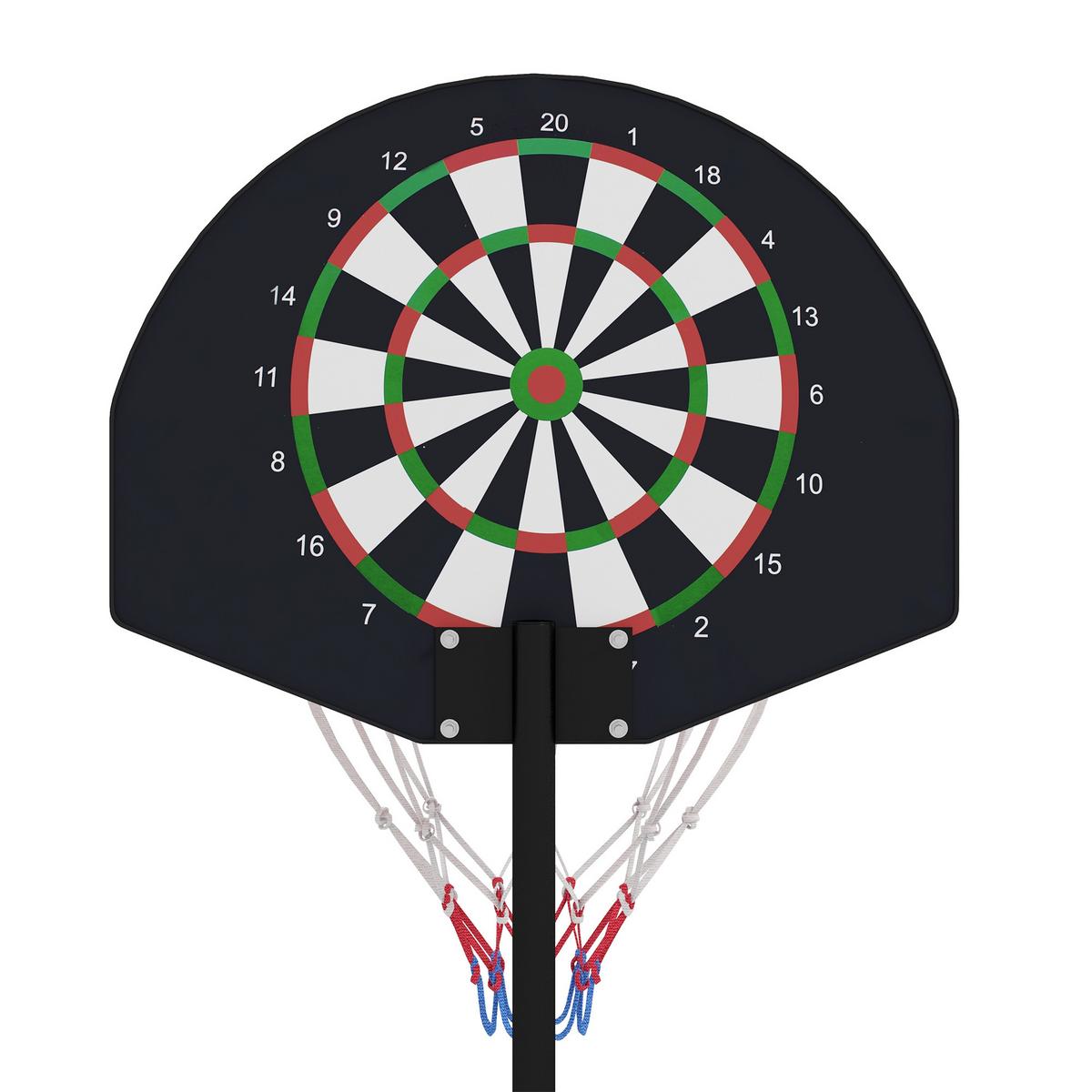 BASKETBALLKORB - Braun, Metall (38/38cm) - SPORTNOW