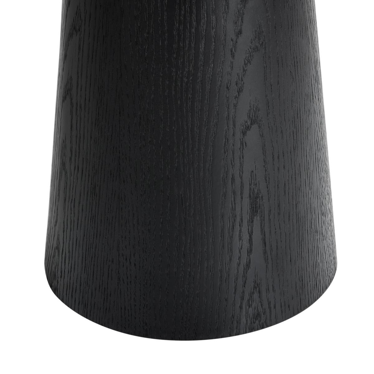 BEISTELLTISCH Schwarz Wando - Schwarz, Holzwerkstoff (50/50/55cm) - Beliani