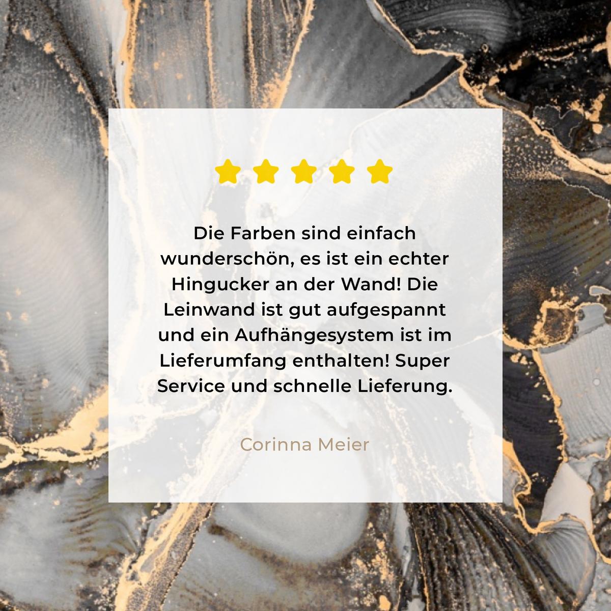 LEINWANDBILD Grau - Luxus - Gold - Marmor Wandbilder 80x60 cm - Dunkelgrau, Textil (80/60cm) - MuchoWow