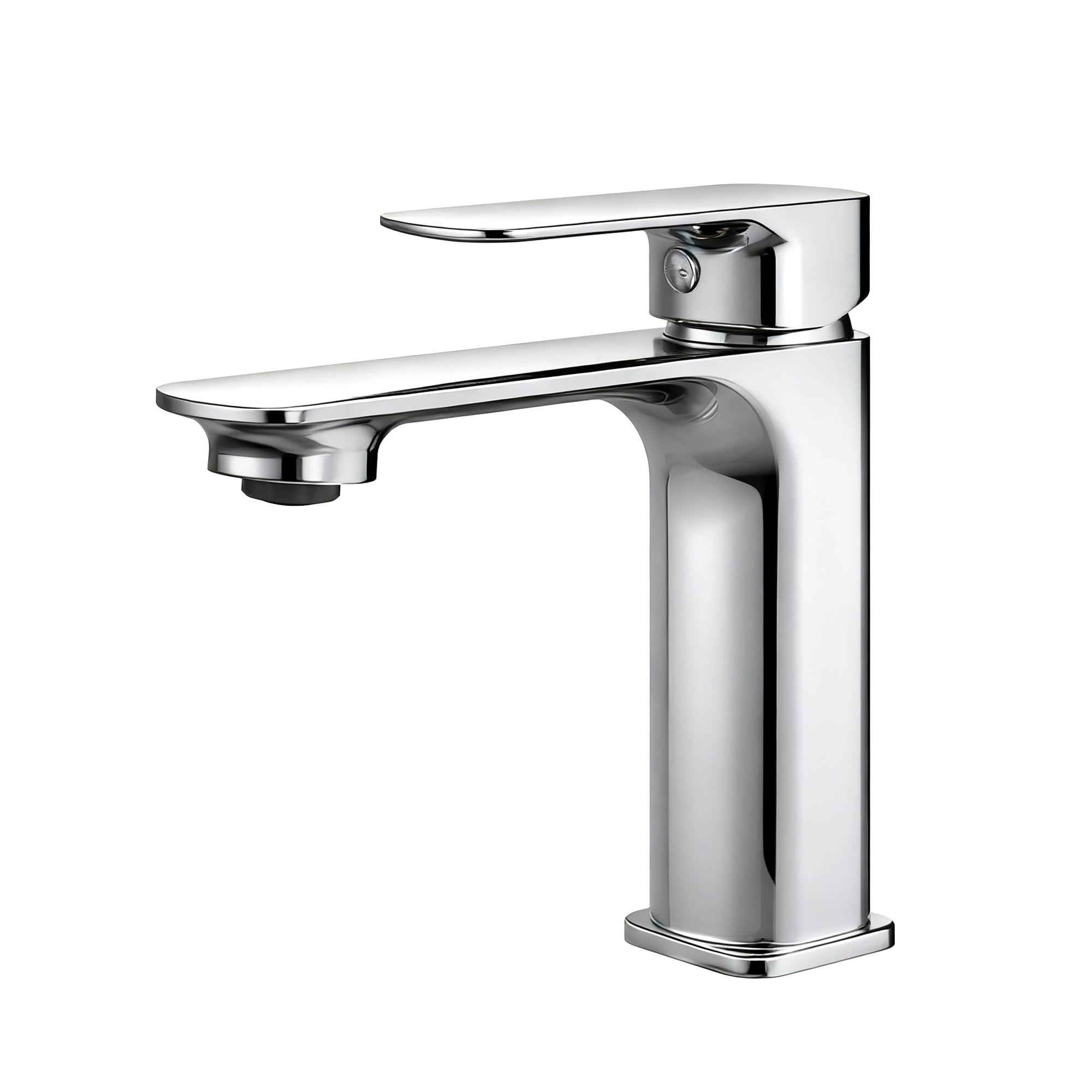 WASCHTISCHARMATUR aus 4MS-Messing Verchromt 15,2 cm - Chromfarben, Metall (15.2/4.5/16.6cm) - EMKE