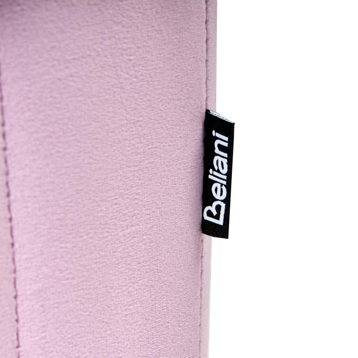 POUF Hellviolett Murietta - Violett, Textil (53/29/48cm) - Beliani