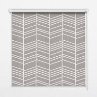 INNENROLLO - Fensterrollo - Rollo - 70x140 cm - Weißtannen - Weiß, Kunststoff (70/140/0.5cm) - TULUP