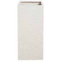 BLUMENTOPF Beige Dion - Beige, Naturmaterialien (60cm) - Beliani