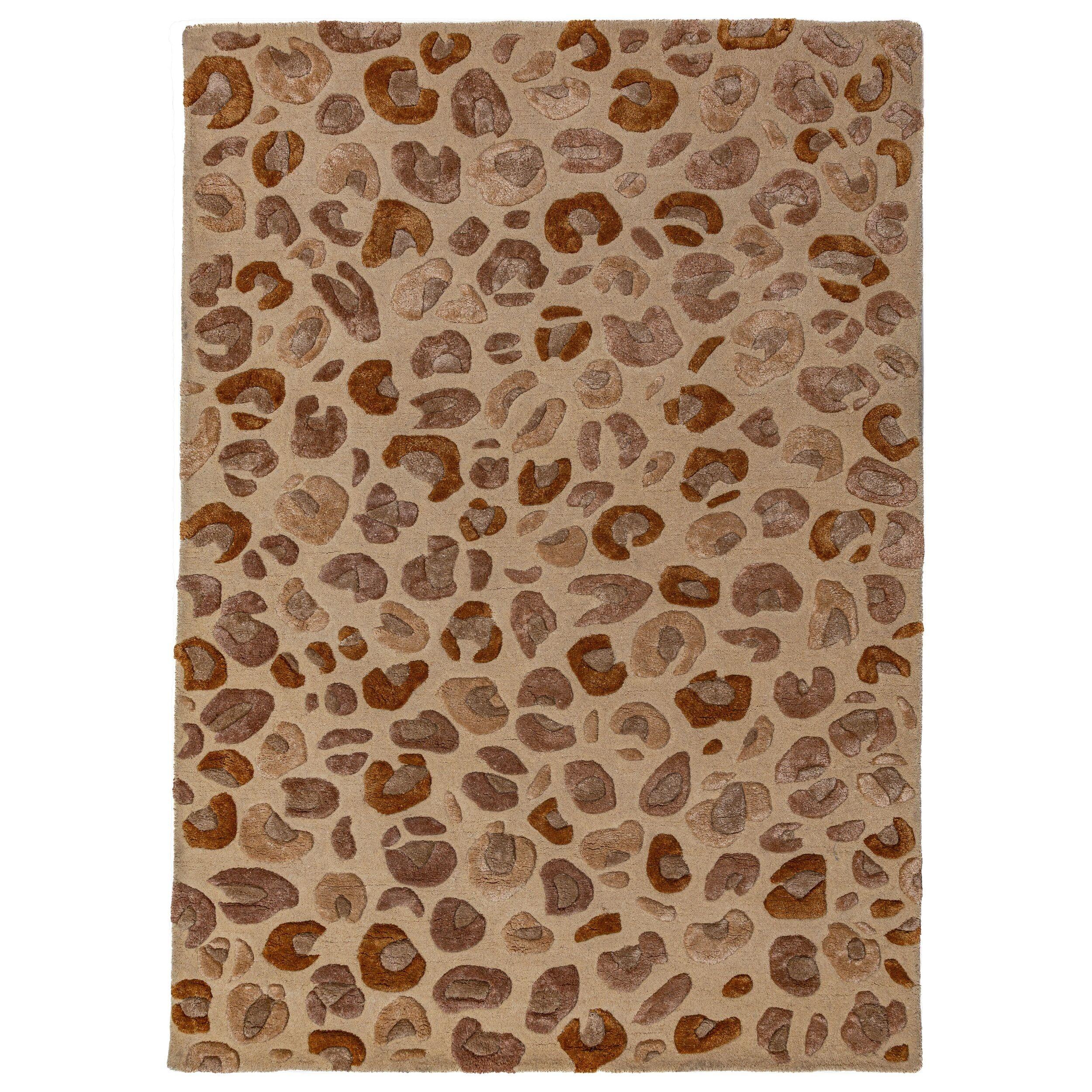 KURZFLORTEPPICH SABLE, mit Tier-Motiv, Natur, 200 x 300 cm - Beige, Textil (300/200cm) - KADIMA DESIGN
