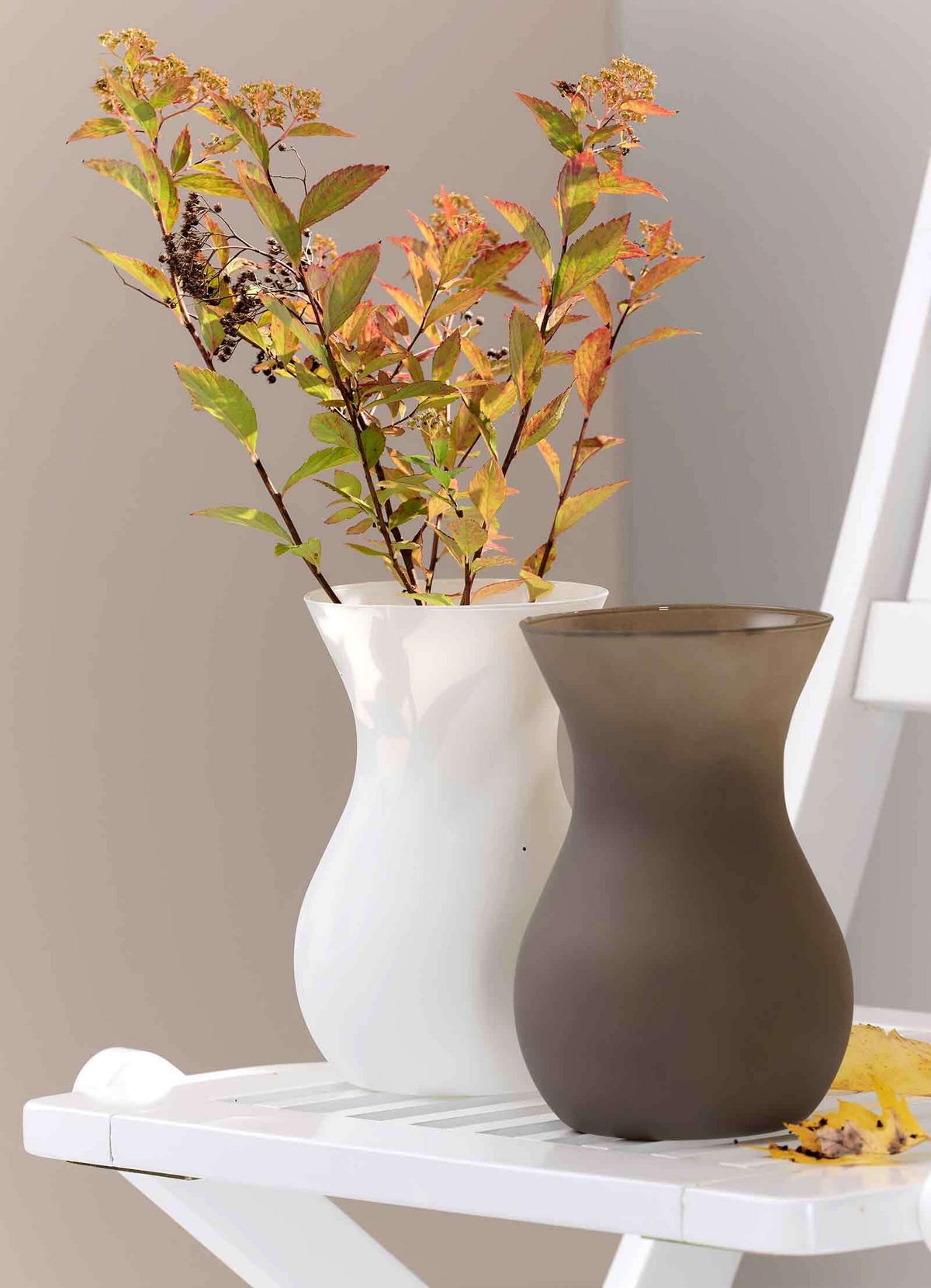 VASE Annalena Braun 18 cm - Braun, Glas (12/18cm) - Ritzenhoff Breker