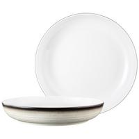 FOODBOWL Terra Corso ø 28,4 cm 2er Set - Beige/Grau, Keramik (28.4cm) - Seltmann Weiden