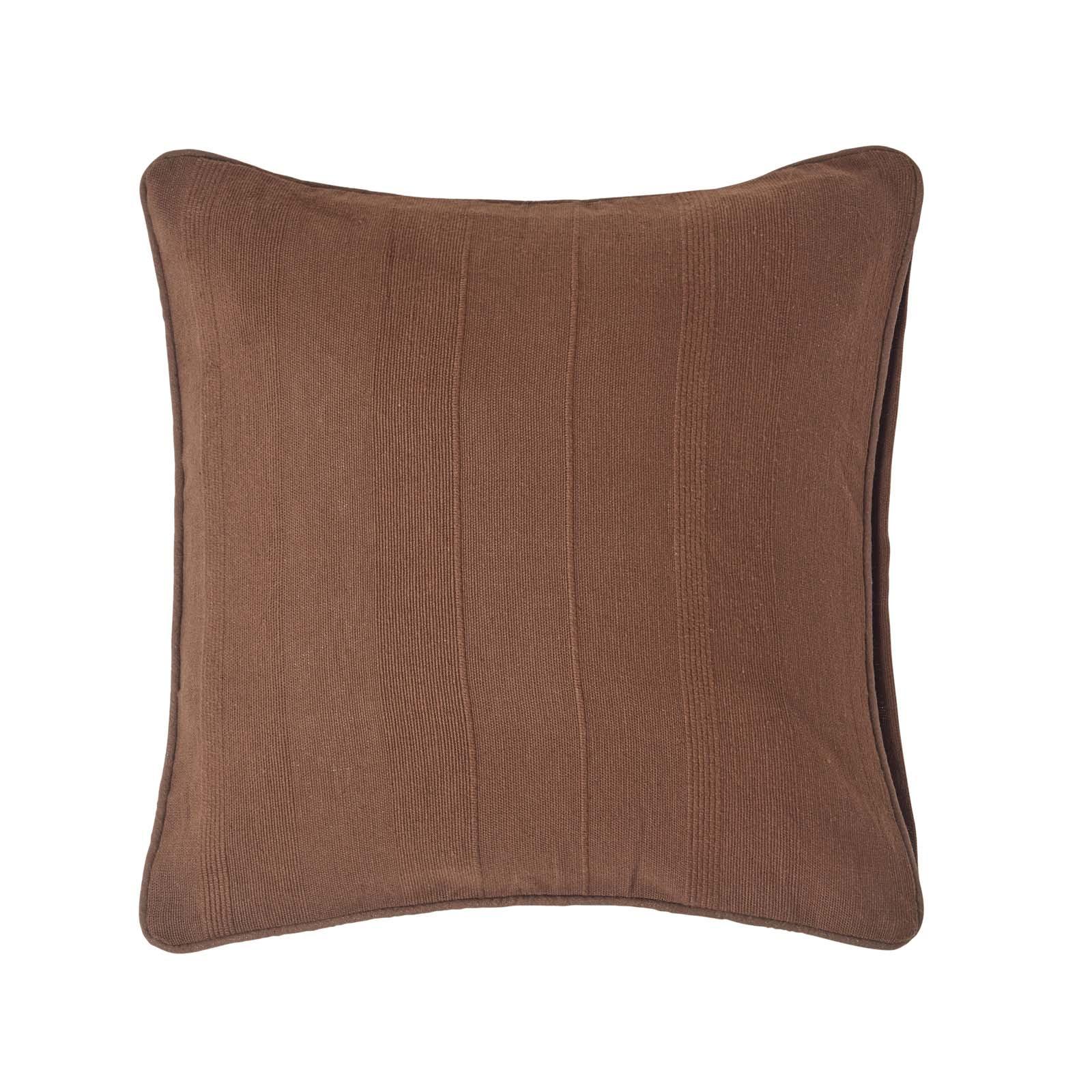 KISSENHÜLLE Rajput 45/45 cm, 100% Baumwolle - Braun, Textil (45/45cm) - Homescapes