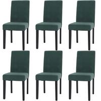 ESSZIMMERSTUHL Grün 6er-Set - Grün, Textil (42/90/50cm) - MCW