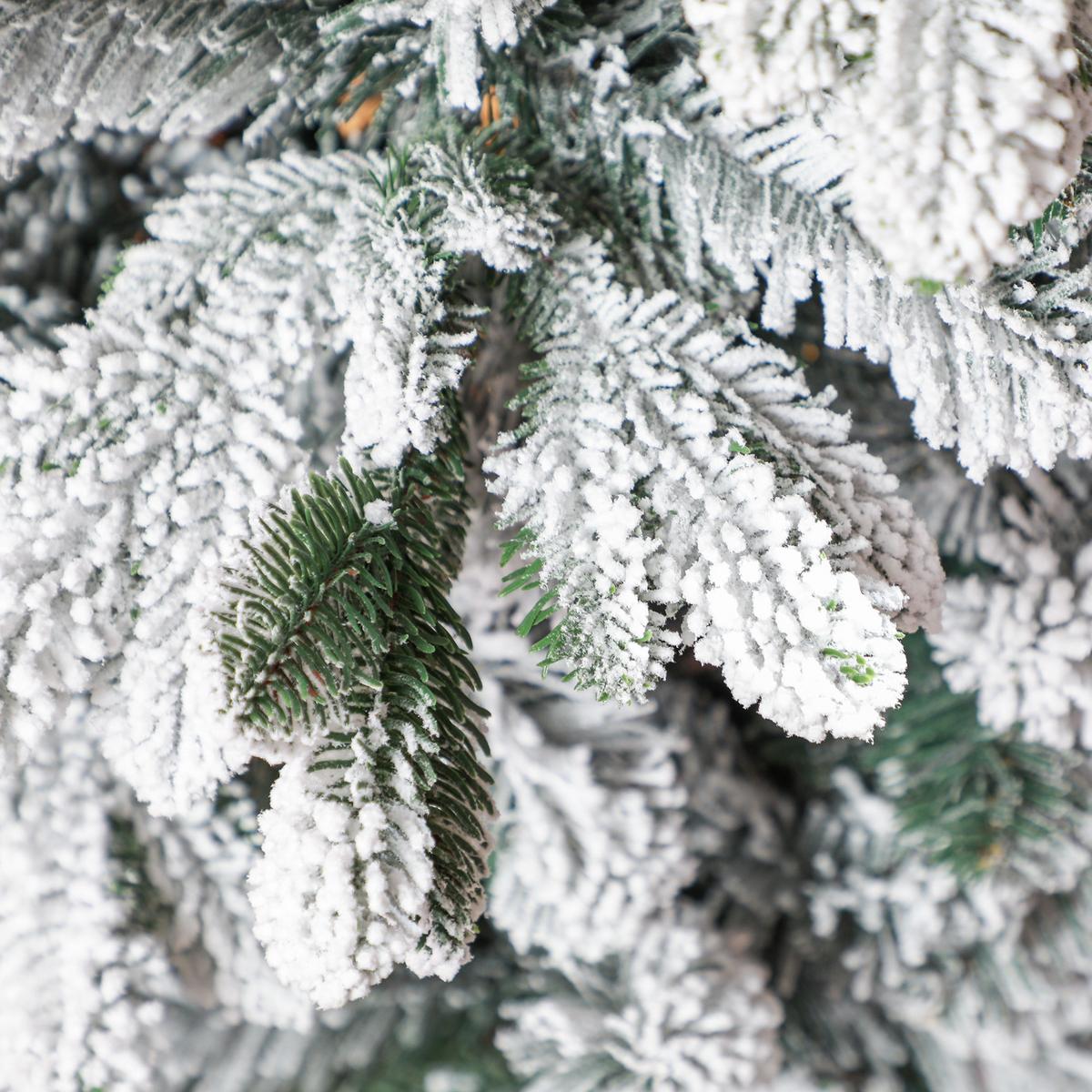 KÜNSTLICHER Weihnachtsbaum, 183 cm Christbaum mit 1489 Spitzen für Weihnachten - Grün, Kunststoff (183cm) - HOMCOM