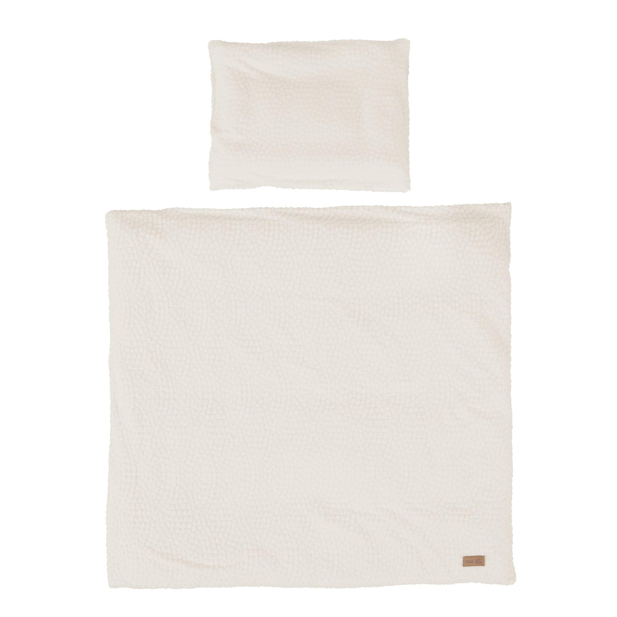 WIEGENBETTWÄSCHE 80x80 cm Seashells oyster - Weiß, Textil (80/80cm) - Roba