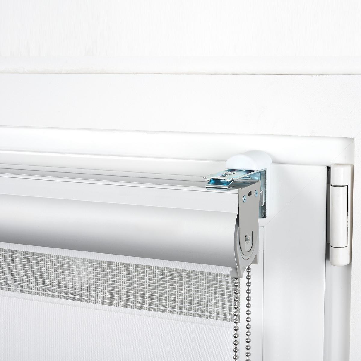 TAG-UND-NACHT-ROLLO Plus Easyfix Weiß 60x250 - Weiß, Kunststoff (60/250/1cm) - STORESDECO