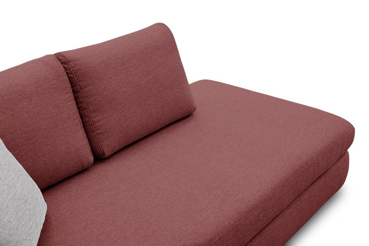 ECKSOFA OTTO 5-Sitzer, bordeaux - Bordeaux, Holzwerkstoff/Textil (279/219cm) - Wozimo