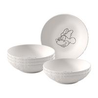 DESSERTSCHALEN Manufacture Rock Blanc - Mickey Mouse weiß ø 13,2 cm 6er Set - Weiß, Keramik (13.2cm) - Villeroy & Boch