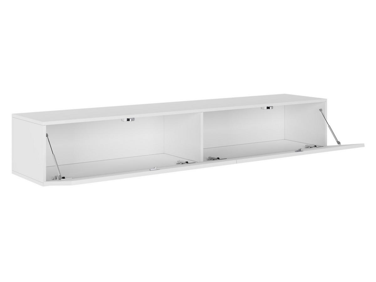 TV-LOWBOARD Vigo 180 - Eiche Wotan/Schwarz, Holzwerkstoff (180/30/40cm) - MIRJAN24