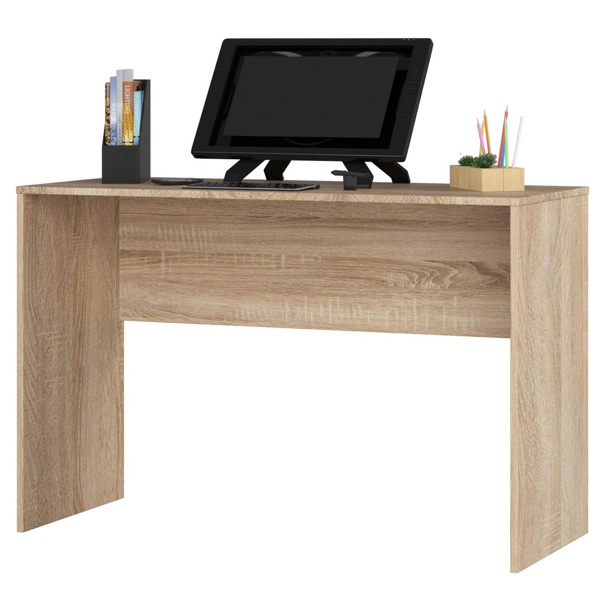 SCHREIBTISCH Eiche Sonoma 79/120/50 - Sonoma Eiche, Holzwerkstoff (50/120/79cm) - RAUMHIRSCH FURNITURE