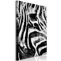 KUNSTDRUCK Schwarz-Weiß 60/90 cm - Schwarz, Textil (60/90cm) - KUNSTLOFT